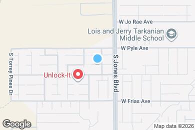 Map image of the property - 6131 Sierra Blue Ct