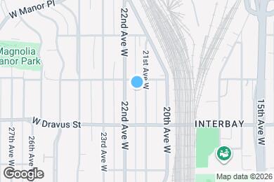Map image of the property - 3245 21st Ave W