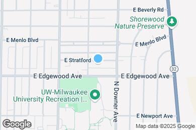 Map image of the property - 2417 E Stratford Ct