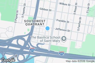 Map image of the property - Cortland Alexandria