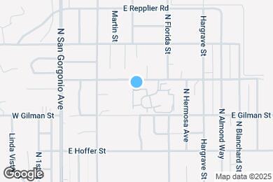 Map image of the property - 1333 Vista Serena Ave