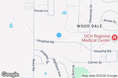 Map image of the property - 620 Hospital Rd