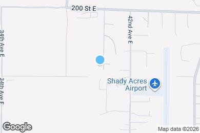Map image of the property - 20320 40th Ave E