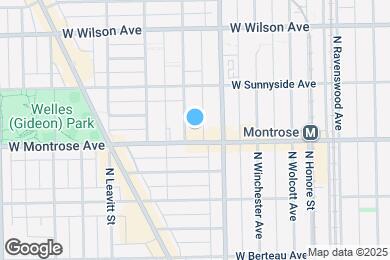 Map image of the property - 4411 N Seeley Ave