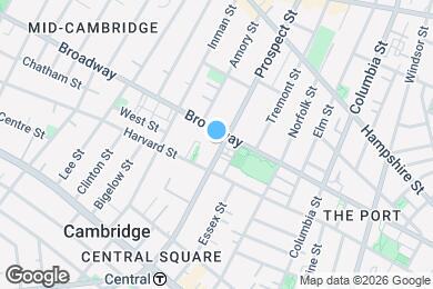 Map image of the property - Room in Shared 3 bed/2 bath home in Central Square (Cambridge)