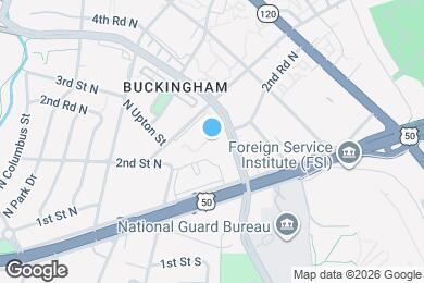 Map image of the property - 104 N George Mason Dr