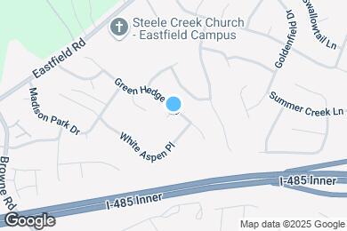 Map image of the property - 10129 Green Hedge Ave