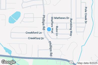 Map image of the property - 2404 Rambling Way