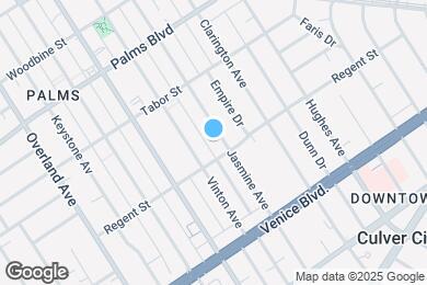 Map image of the property - 3671 Jasmine Ave