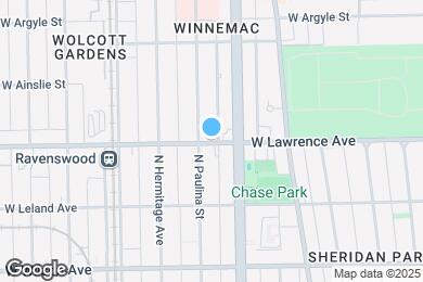 Map image of the property - 4639 N Ashland Ave