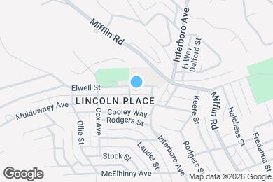 Map image of the property - 1208 Elwell St