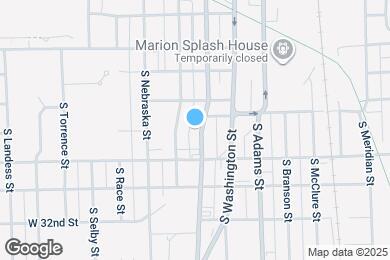 Map image of the property - 2824 S Boots St