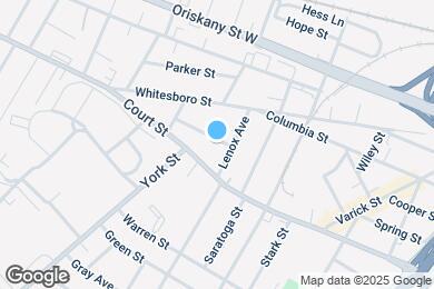 Map image of the property - 1105 Orchard St