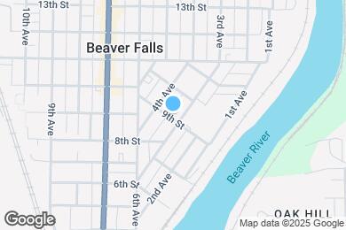 Map image of the property - 308 9th St