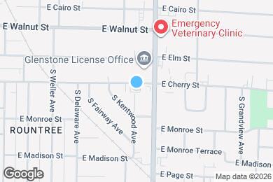 Map image of the property - 1750 E Cherry St