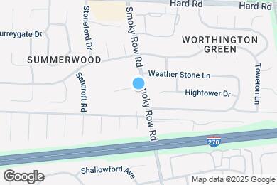 Map image of the property - 1883 Slaton Ct