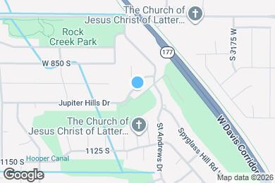 Map image of the property - 3461 Jupiter Hills Dr