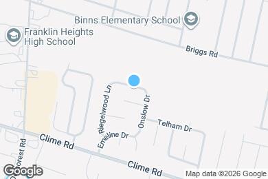 Map image of the property - 1181 Onslow Dr