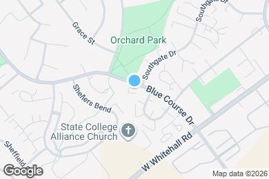Map image of the property - 1528 Blue Course Dr