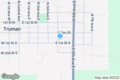 Map image of the property - 502 E 1st St S