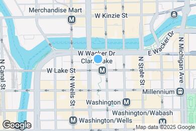 Map image of the property - 203 N La Salle St