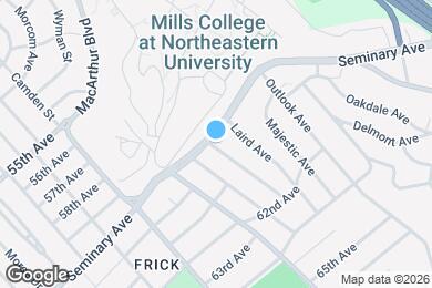 Map image of the property - 3400 Seminary Ave