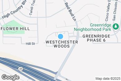 Map image of the property - Westchester Woods Apartments