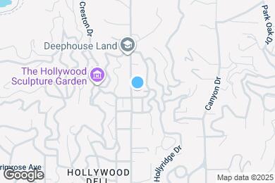 Map image of the property - 2408 - 2416 1/2 N. Beachwood Dr