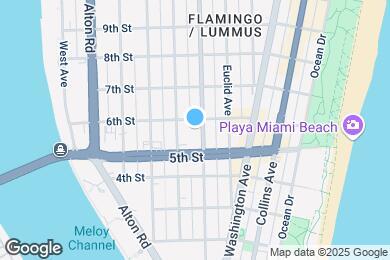 Map image of the property - 538 Meridian Ave