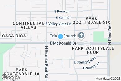 Map image of the property - 8508 E McDonald Dr