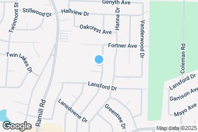 Map image of the property - 3685 Naylor Dr