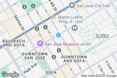 Map image of the property - 88 E San Fernando St