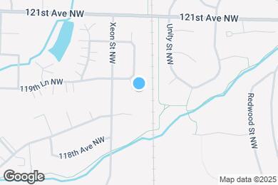 Map image of the property - 11907 Wintergreen St NW