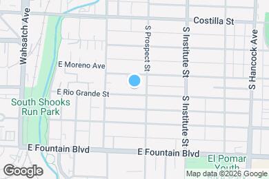 Map image of the property - 740-742 E Rio Grande St