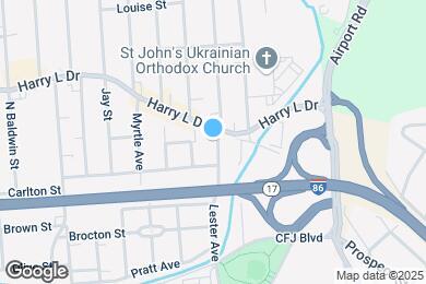 Map image of the property - 233 Lester Ave