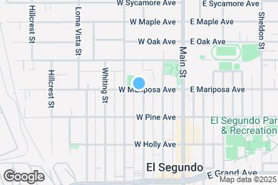 Map image of the property - 302 W Mariposa Ave