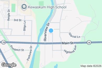 Map image of the property - 1339 Kewaskum St