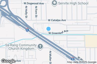 Map image of the property - 1963 W Greenleaf Ave