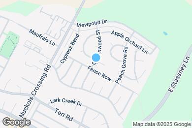 Map image of the property - 5501 S Hearsey Dr