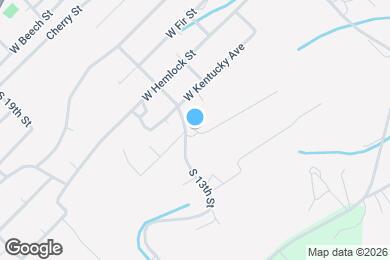 Map image of the property - 901 S 13th St