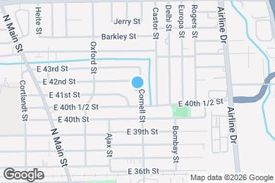 Map image of the property - 4039 Cornell St