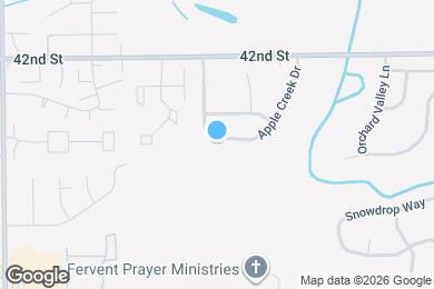 Map image of the property - 10423 Apple Creek Dr