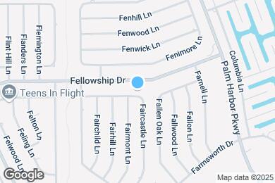 Map image of the property - 25 Faircastle Ln
