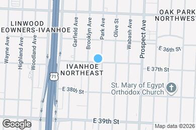 Map image of the property - 2217 E 37th St