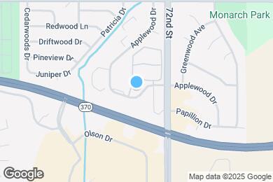 Map image of the property - Adley @ 72nd