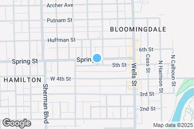 Map image of the property - 612 5th St