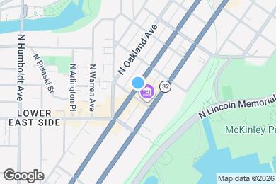 Map image of the property - 1800 N Farwell Ave