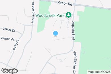 Map image of the property - 2050 Woodtrail Dr
