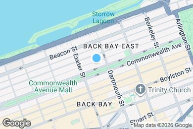 Map image of the property - 167 Commonwealth Ave