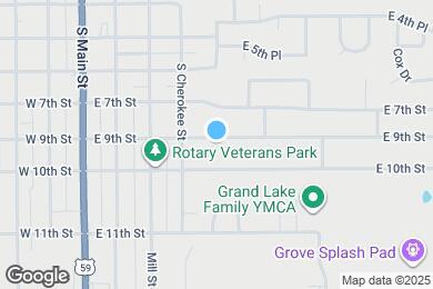 Map image of the property - 404 E 9th St